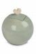 Mini urna para cenizas cerámica verde gris 'Love' con corazón
