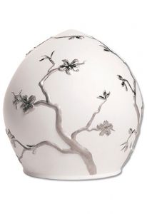 Funeral urn porcelain