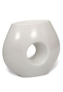 Funeral urn porcelain