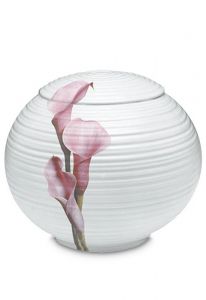 Funeral urn porcelain