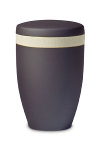 Metal cremation ashes urn funeral