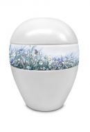 Funeral urn porcelain